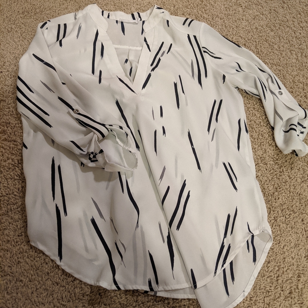 Sheer blouse